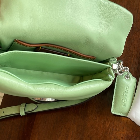 Coach Pillow Tabby 18 in Pale Pistachio - Picture 15 of 17